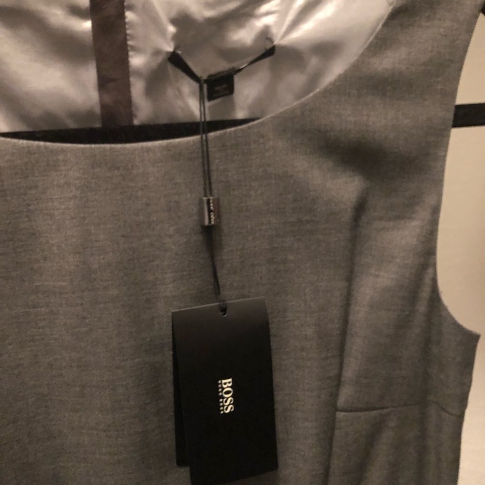 Hugo Boss Gray Sleeveless Dress - Picture 2 of 5